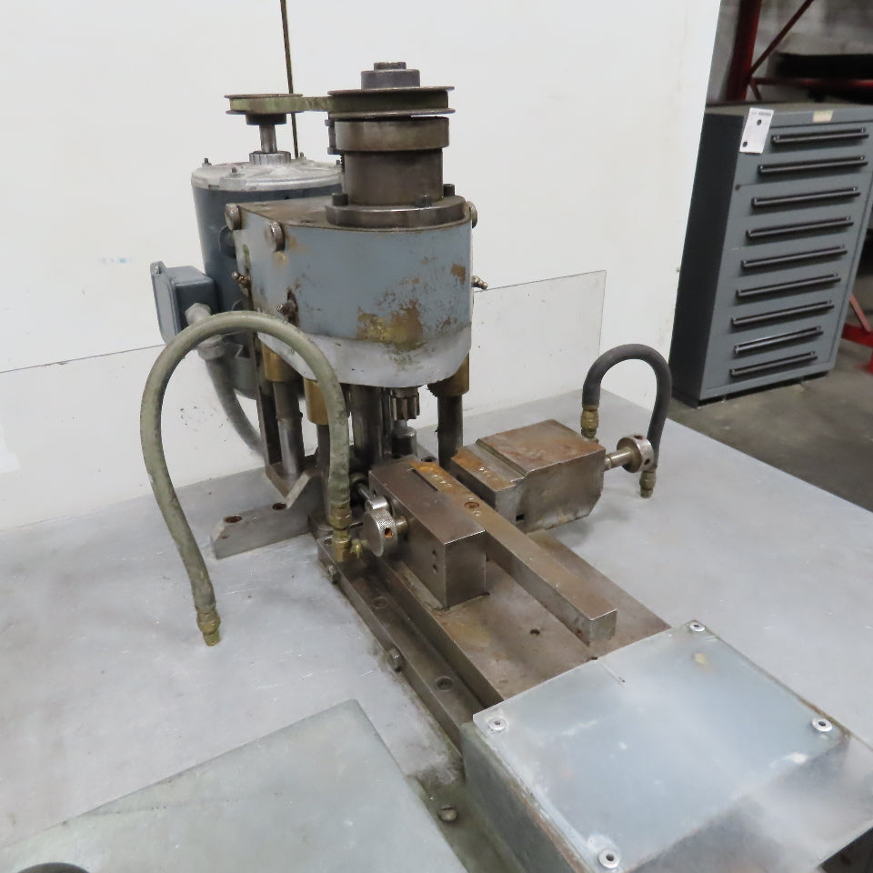 Semi Automatic Corner Rounding Milling Notching Hole Drill Press 3 Axis 1Ph