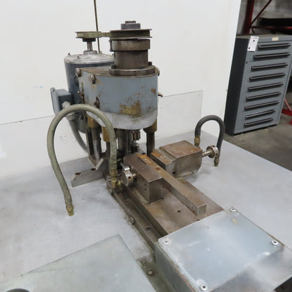 Semi Automatic Corner Rounding Milling Notching Hole Drill Press 3 Axis 1Ph