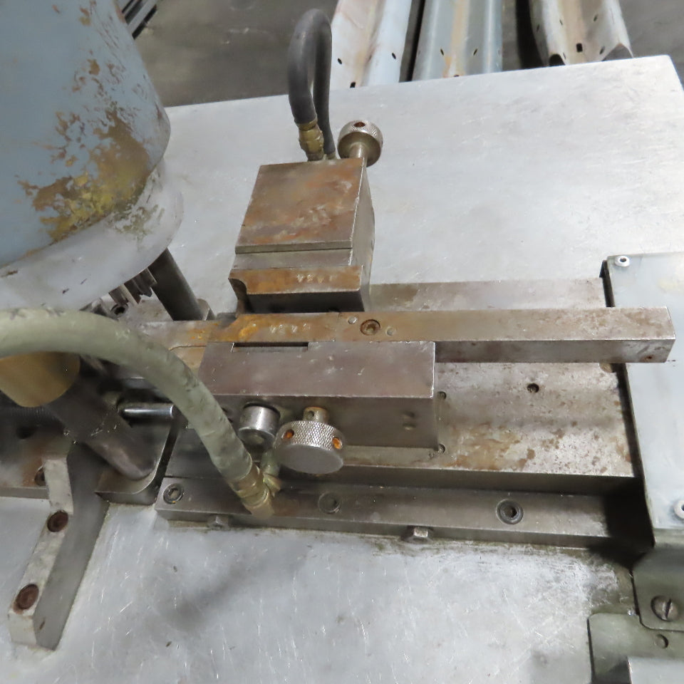 Semi Automatic Corner Rounding Milling Notching Hole Drill Press 3 Axis 1Ph