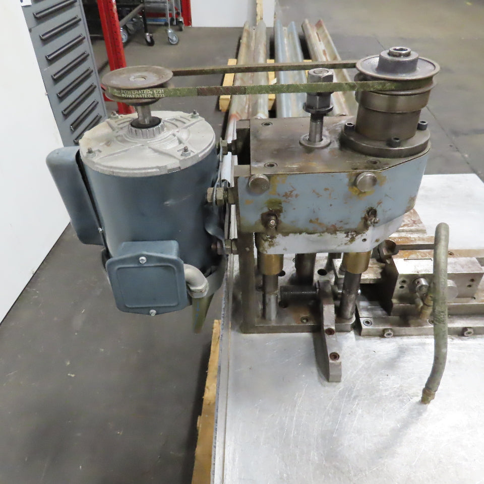 Semi Automatic Corner Rounding Milling Notching Hole Drill Press 3 Axis 1Ph
