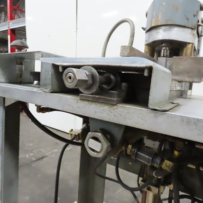 Semi Automatic Corner Rounding Milling Notching Hole Drill Press 3 Axis 1Ph
