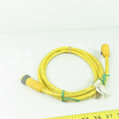 Lumberg RSRKW 301-641/6FT Cordset Cable 3-Pin Male/Female