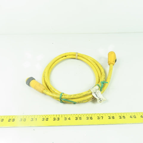 Lumberg RSRKW 301-641/6FT Cordset Cable 3-Pin Male/Female