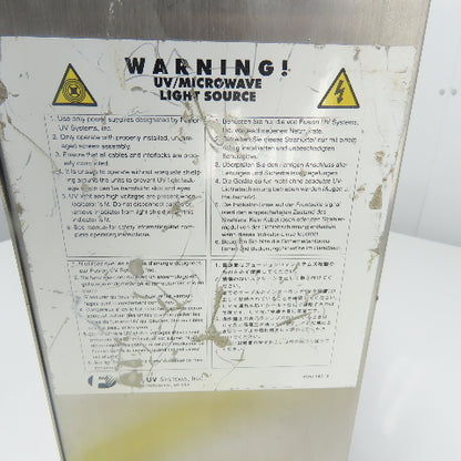 Fusion UV Systems HP6#4872 Model I6S UV Light Hammer Irradiator