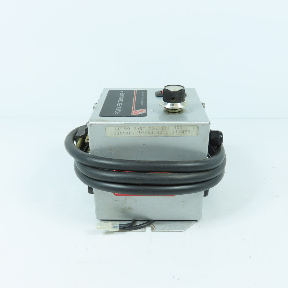 Rodix 121-301 FC-90 Vibratory Feeder Cube Controller 120V 50/60HZ 15 Amps W/Cord