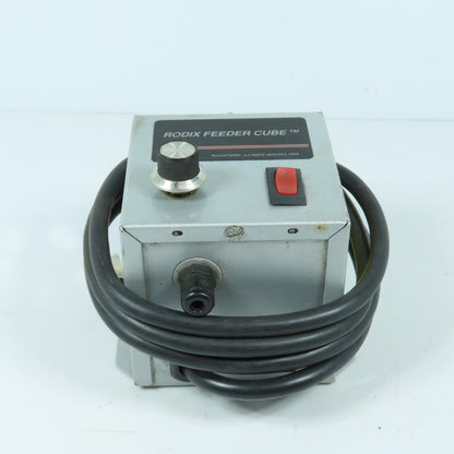 Rodix 121-301 FC-90 Vibratory Feeder Cube Controller 120V 50/60HZ 15 Amps W/Cord