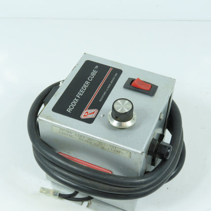 Rodix 121-301 FC-90 Vibratory Feeder Cube Controller 120V 50/60HZ 15 Amps W/Cord