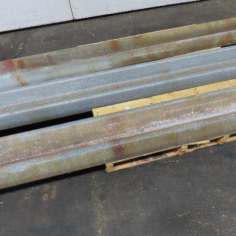 W Beam Galvanized Bolt On Highway Guard Rail 13" x 162" Lot Of 3