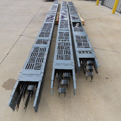 Westinghouse 372D 275 G22 1350A 4 Wire 3Ph 277/480V Bus Duct 3 Sections 50' Run
