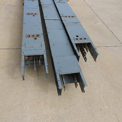 Westinghouse 60A9475G65 225A 277/480V 4 Wire 3Ph Bus Duct 3 Sections 60' Run