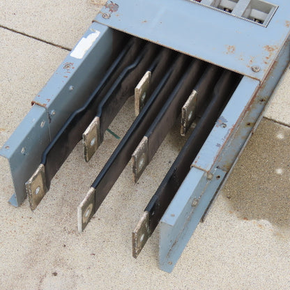 Westinghouse 372D275G76 1350A 4 Wire 3Ph 277/480V Bus Duct 20' Run W/ J-Box