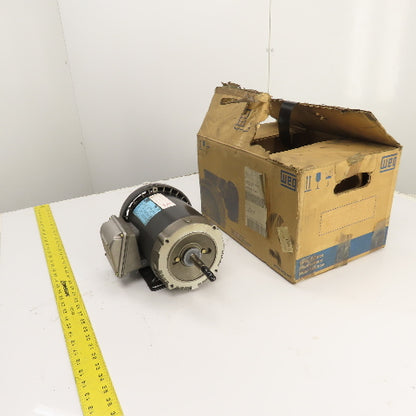 WEG 00156ES3EJP56J-S 1.5HP AC Electric Motor 3460RPM 208-230/460V 3PH 56J Frame