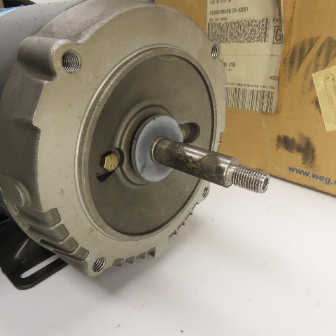 WEG 00156ES3EJP56J-S 1.5HP AC Electric Motor 3460RPM 208-230/460V 3PH 56J Frame
