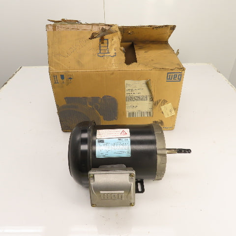 WEG 00156ES3EJP56J-S 1.5HP AC Electric Motor 3460RPM 208-230/460V 3PH 56J Frame