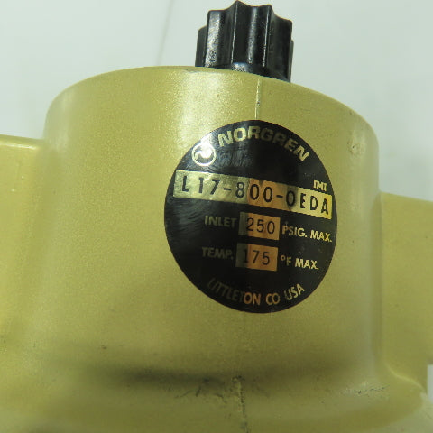Norgren L17-800-0EDA Lubricator 250PSIG Inlet 175°F Max 1" NPT