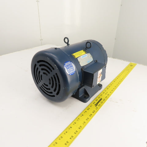 Leeson N213T34FH1B 7.5HP AC Electric Motor 3475RPM 230/460V 3PH KS213T Frame