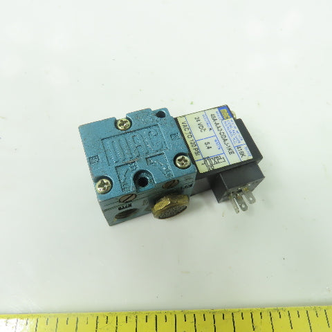 MAC 45A-AA2-DDAJ-1KE Solenoid Valve 24VDC 5.4W 125PSI