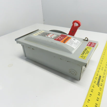 Siemens HFC361R 30A 600V 3-Ph Fusible Heavy Duty Safety Disconnect Switch