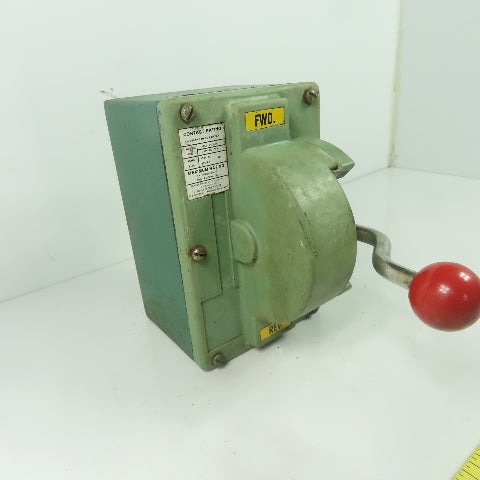 Hubbell Mini Master Switch 150VAC 300VDC 5A Forward Reverse