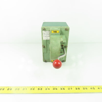 Hubbell Mini Master Switch 150VAC 300VDC 5A Forward Reverse