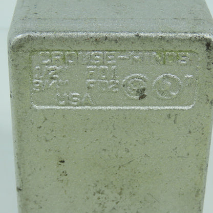 Crouse Hinds FD1 Cast Device Box 1/2" Single Gang