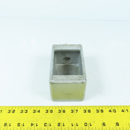Crouse Hinds FD1 Cast Device Box 1/2" Single Gang