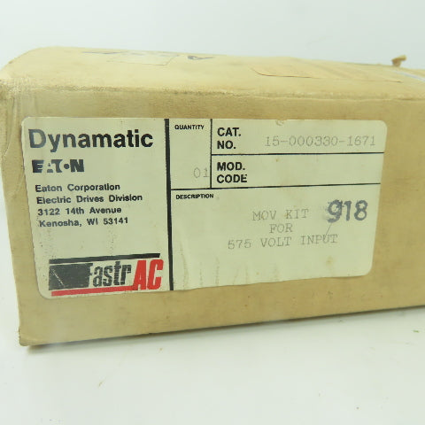 Eaton 15-000330-1671 Dynamatic MOV Kit For 575V Input