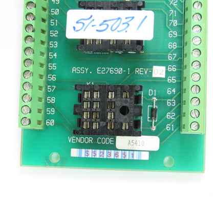 Goss E27690-1 Rev-02 Relay Board Assembly RB5 M003315580
