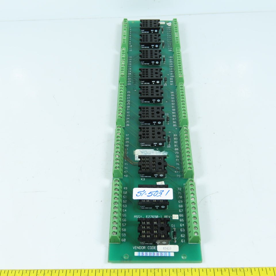 Goss E27690-1 Rev-02 Relay Board Assembly RB5 M003315580