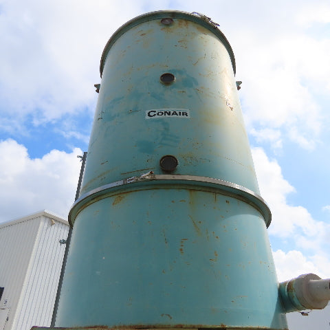 Conair 48" x 78" Granular Material Drying Hopper W/ Cone Filter 12' Tall