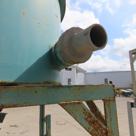 Conair 48" x 78" Granular Material Drying Hopper W/ Cone Filter 12' Tall