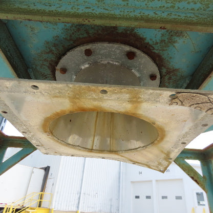 Conair 48" x 78" Granular Material Drying Hopper W/ Cone Filter 12' Tall