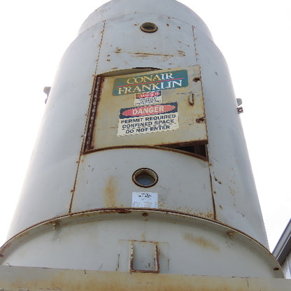 Conair Franklin 1805390800 50" x 96" Granular Material Drying Hopper 15' Tall