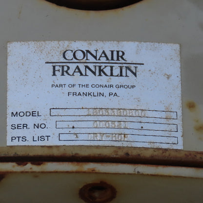 Conair Franklin 1805390800 50" x 96" Granular Material Drying Hopper 15' Tall