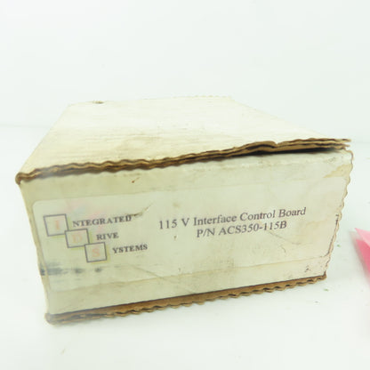 Integrated ACS350-115B 115VAC Interface Control Board (Dantronics 350 Rev B) NEW