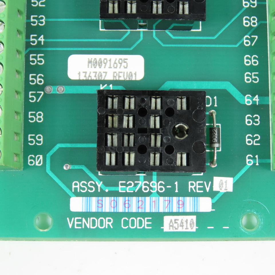 Goss Rockwell E27696-1 Rev-01 Relay Board Assembly M0091695