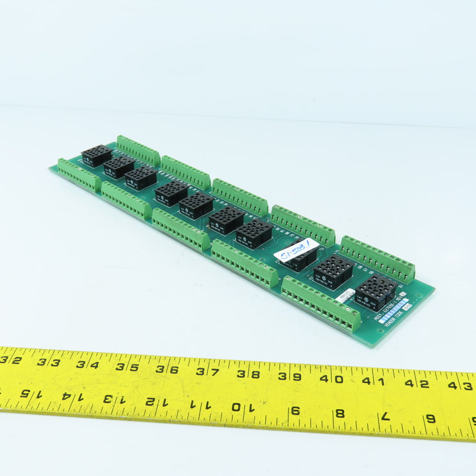 Goss Rockwell E27696-1 Rev-01 Relay Board Assembly M0091695