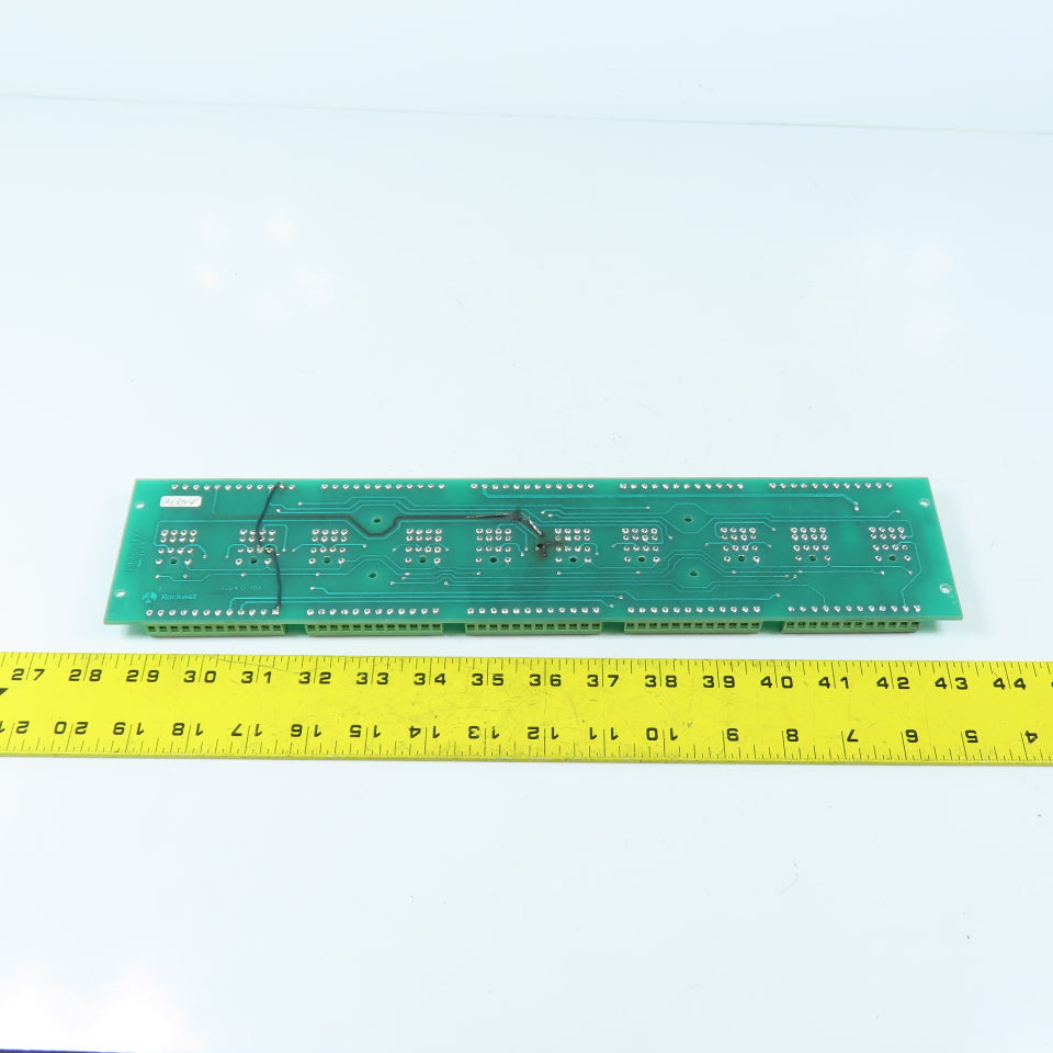 Goss Rockwell E27696-1 Rev-01 Relay Board Assembly M0091695