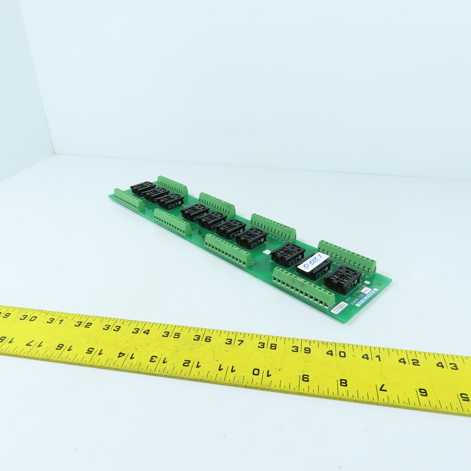 Goss Rockwell E27687-1 Rev-02 Relay Board Assembly M003335041