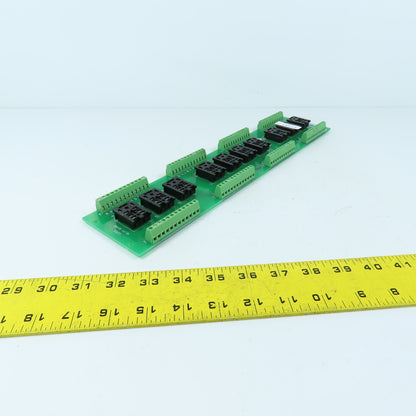 Goss Rockwell E27687-1 Rev-02 Relay Board Assembly M003335041