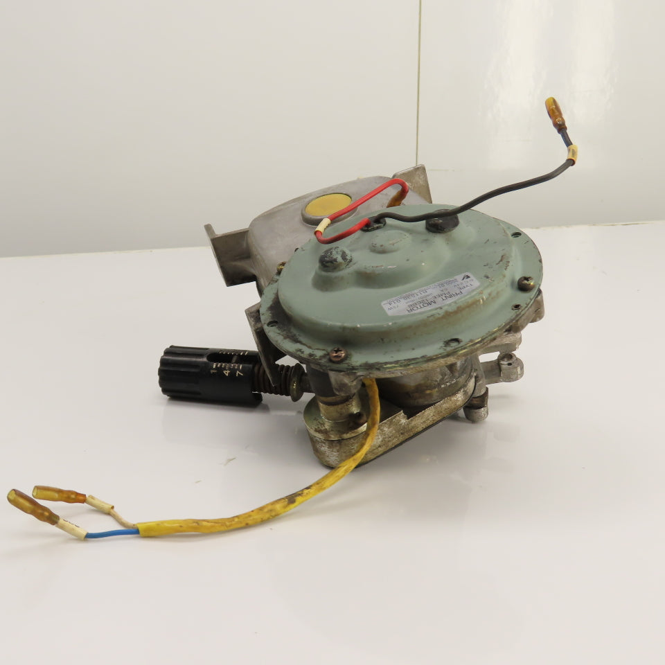 Yaskawa PMEE-12CBB Print Motor 24VDC 3600RPM Wire Feeder 0.8-1.6 Wire