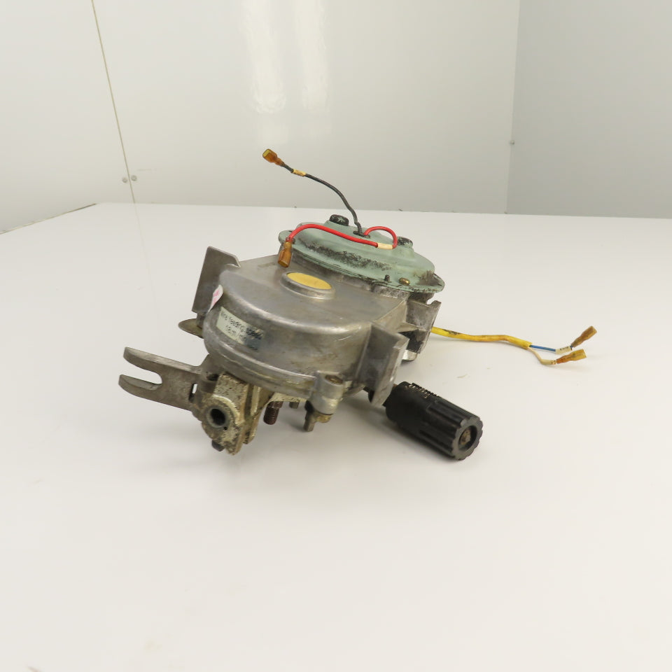 Yaskawa PMEE-12CBB Print Motor 24VDC 3600RPM Wire Feeder 0.8-1.6 Wire