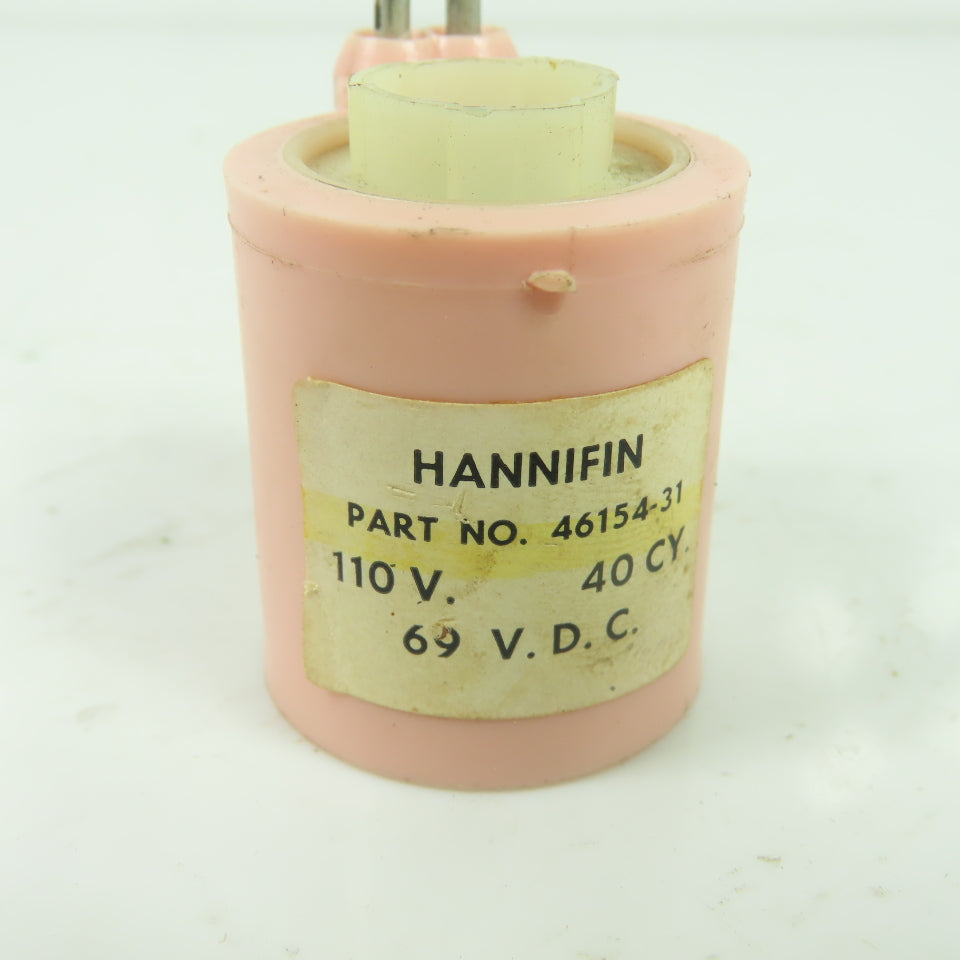 Hannifin 46154-31 Solenoid Coil 100V 40CY 69VDC