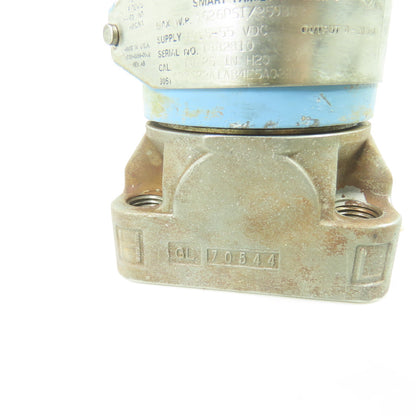 Rosemount 3051 CD2A22A1AB4E5A0206 Pressure Transmitter 10.5-55VDC 4-20mA 3626PSI