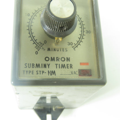 Omron STP-NM 0-30 Minute Subminy Timer 200VAC