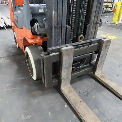 Toyota 7FGCU35 8000Lbs Cap LP Gas Forklift 3 Stage 187" Lift 11k Hours 60" Forks