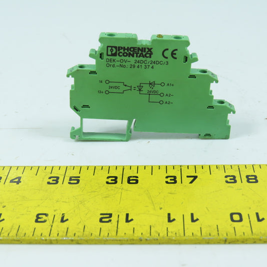 Phoenix Contact DEK-OV-24DC/24DC/3 Solid State Terminal Block Relay 24V DC