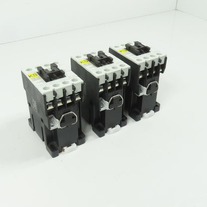 Shihlin S-P11 Size 00 600VAC Magnetic Contactor 10HP 24V Coil Lot Of 3