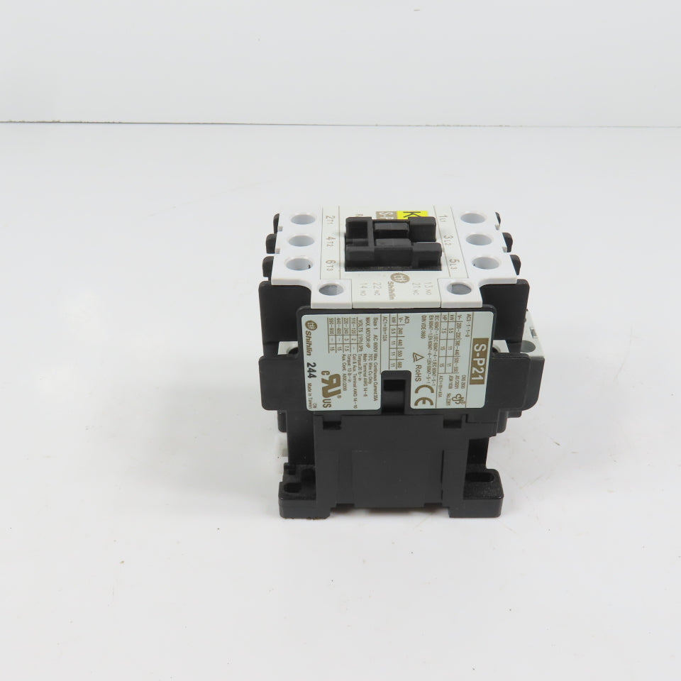 Shihlin S-P21 Size 1 600VAC Magnetic Contactor 15HP 24V Coil