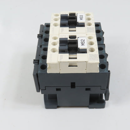 Schneider LC1D09M7 25A 600VAC Reversing Contactor 7.5HP 220V Coil